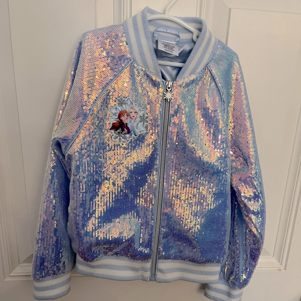 Gorgeous authentic Disney store frozen sequin jacket!